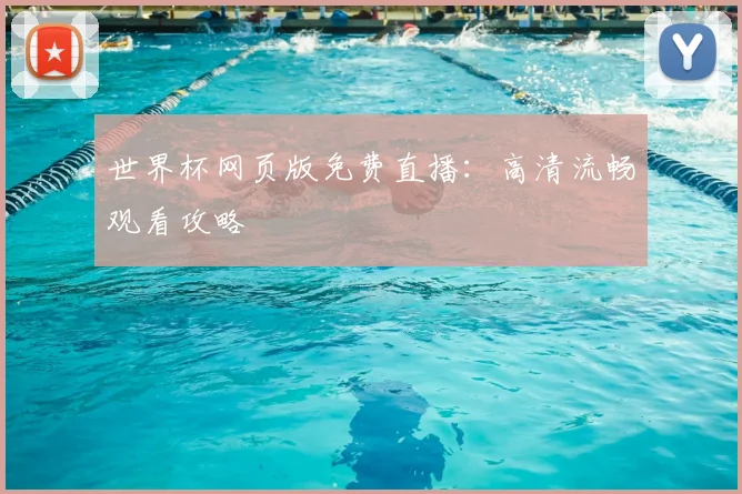 世界杯网页版免费直播：高清流畅观看攻略
